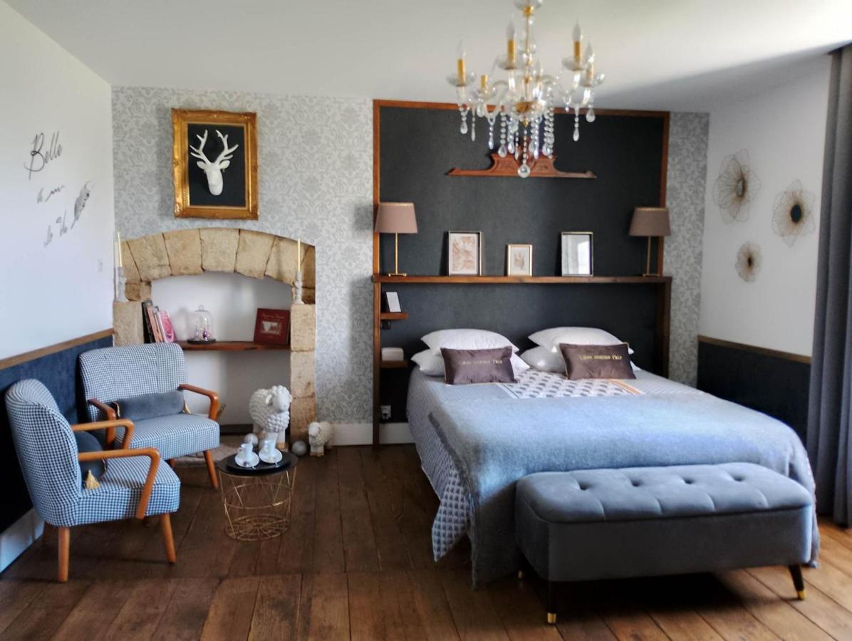 La Menardiere "Tranquilitatis" Chambre Double Petit Dejeuner Compris Corseul Exterior foto